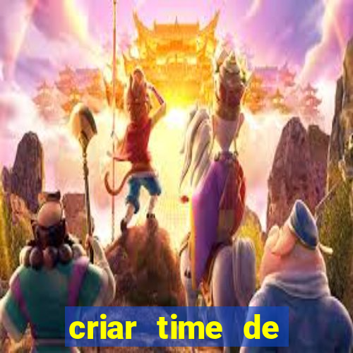 criar time de futebol simulador